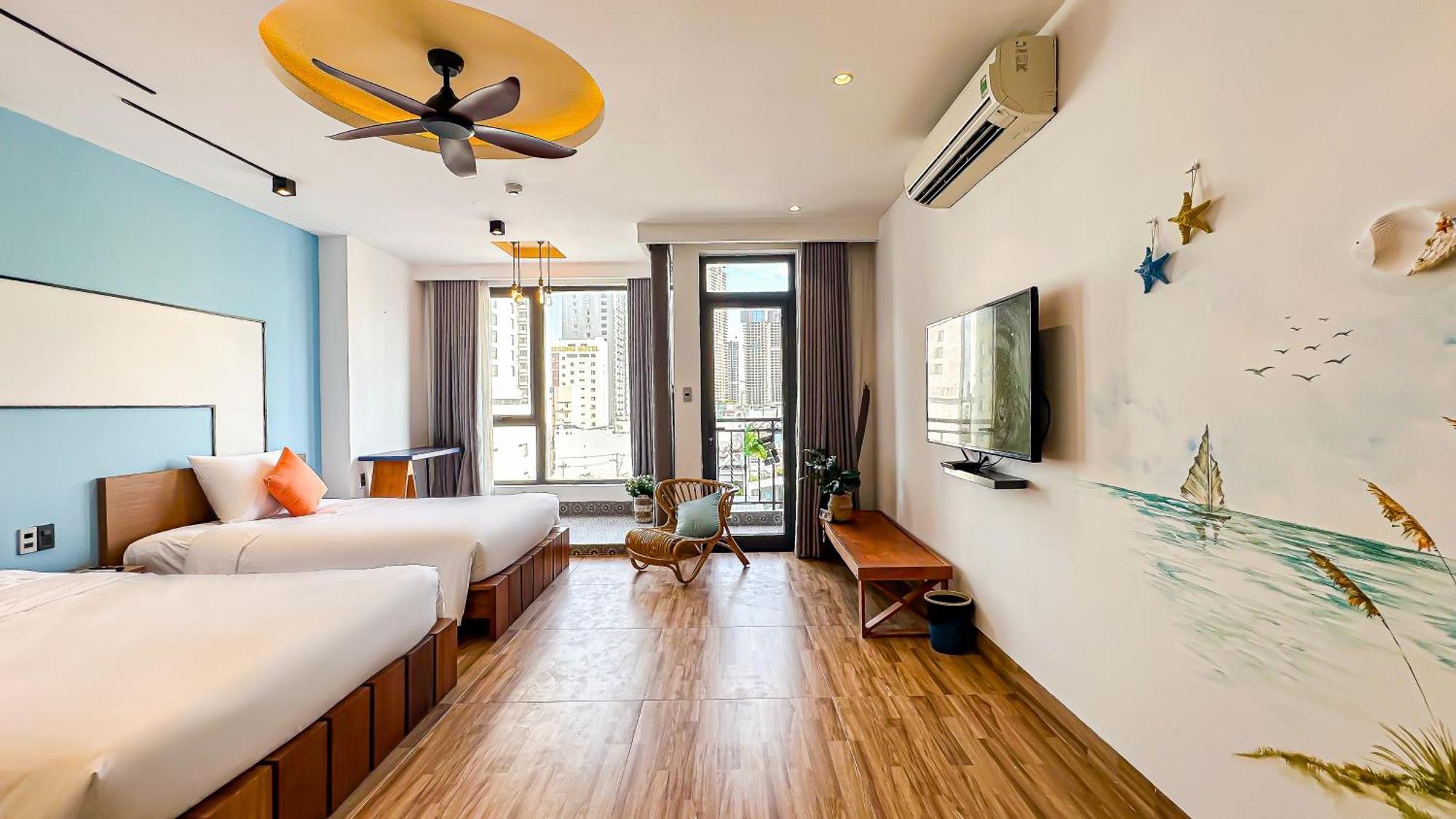 Sea Vista Boutique Hotel & Apartment ダナン市 エクステリア 写真
